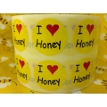 I ♥ Honey Stickers